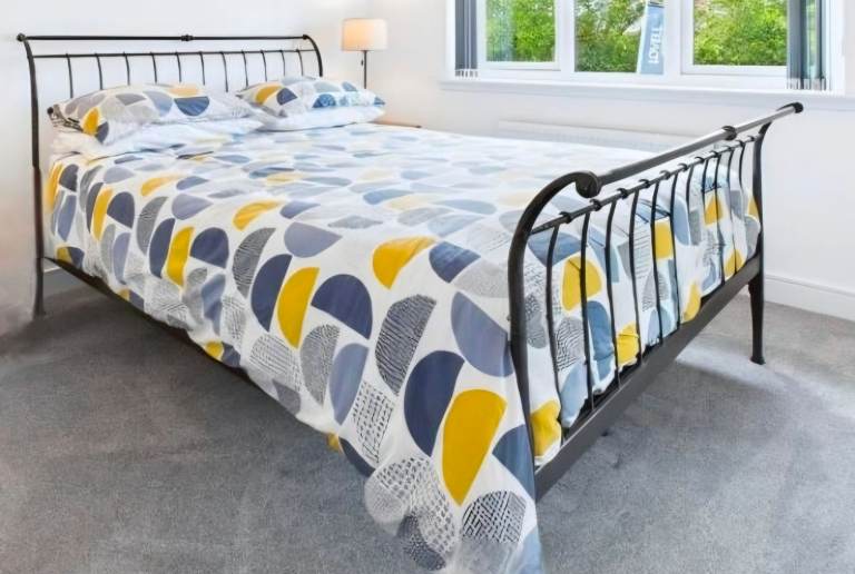 Wrought Iron King Size Bedframe