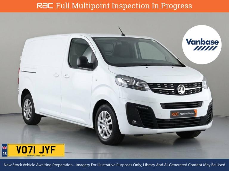 2021 Vauxhall Vivaro 1.5 Turbo D 2700 Sportive Panel Van 5dr Diesel Manual L1 H1 Euro 6 (s/s) (1 ...