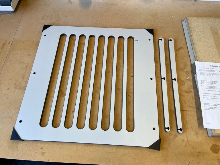 Rigid Laminate Worktop Drainer Groove Jig - Unika style