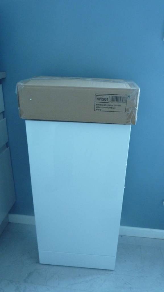 Gloss White Bathroom Cabinet