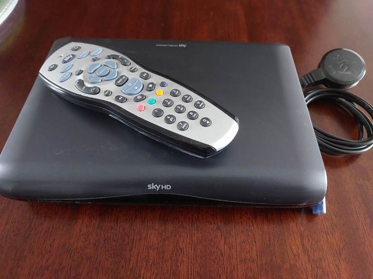 Sky HD box with remote