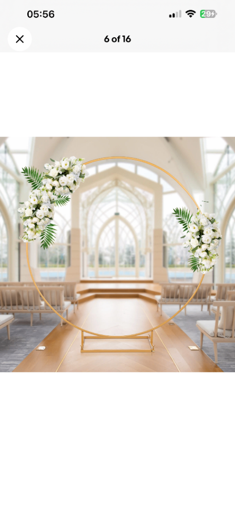 One round and one square Arch brand new 