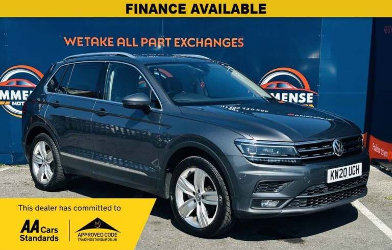 2020 Volkswagen Tiguan 2.0 TDI SEL SUV 5dr Diesel DSG 4Motion Euro 6 (s/s) (190 ps) ESTATE Diesel...