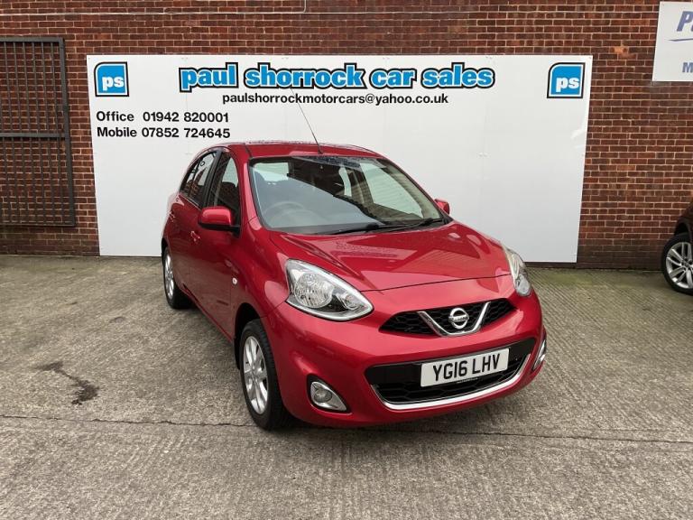 2016 Nissan Micra 1.2 Acenta 5dr HATCHBACK PETROL Manual