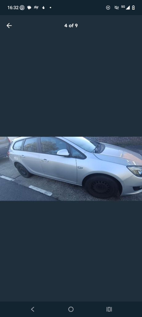 Vauxhall, ASTRA, Estate, 2013, Manual, 1686 (cc), 5 doors