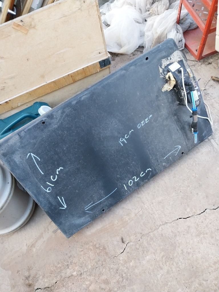 Caravan water tank 