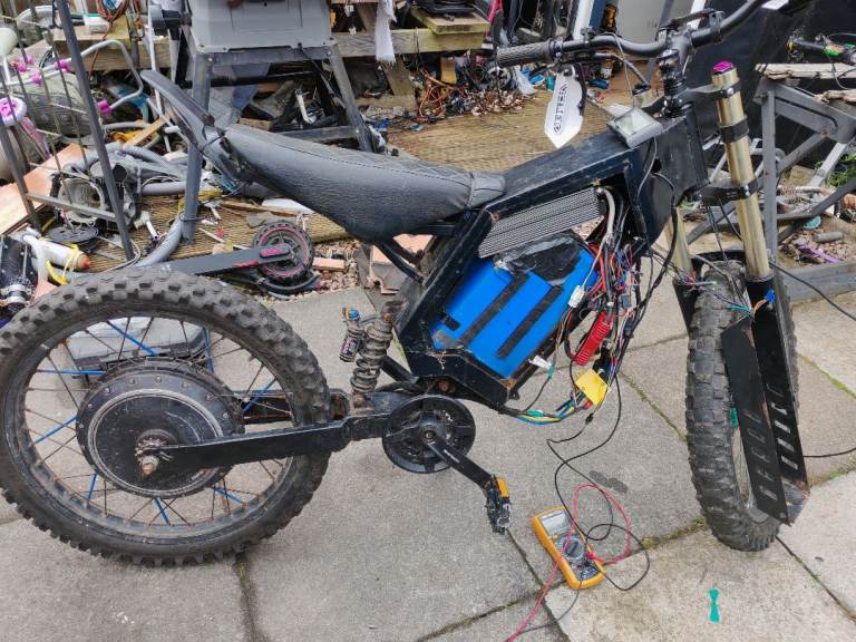 ebike bomber motor battery series