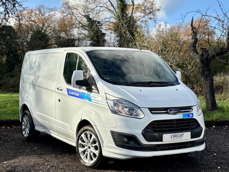 2013 Ford Transit Custom 2.2 TDCi 155 BHP M Sport Limited Edition White SWB Van