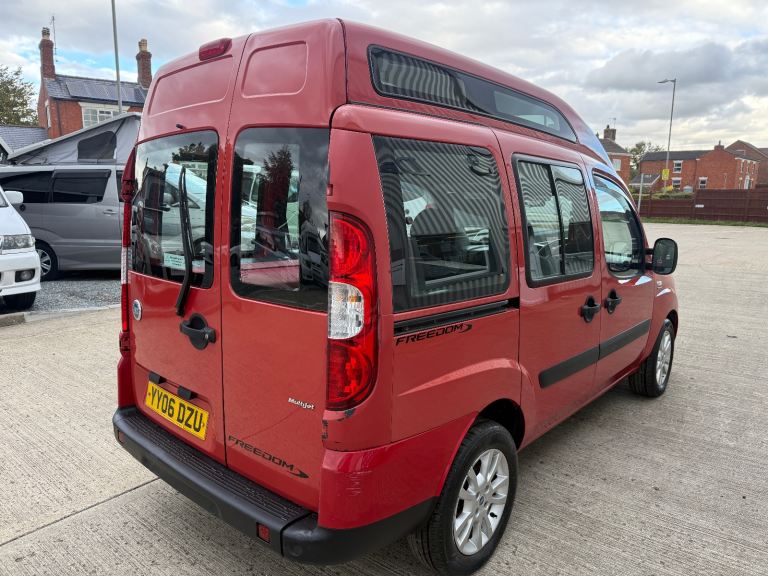 2006 Fiat Doblo Dynamic M-JET Diesel Camper Van 1 Berth 