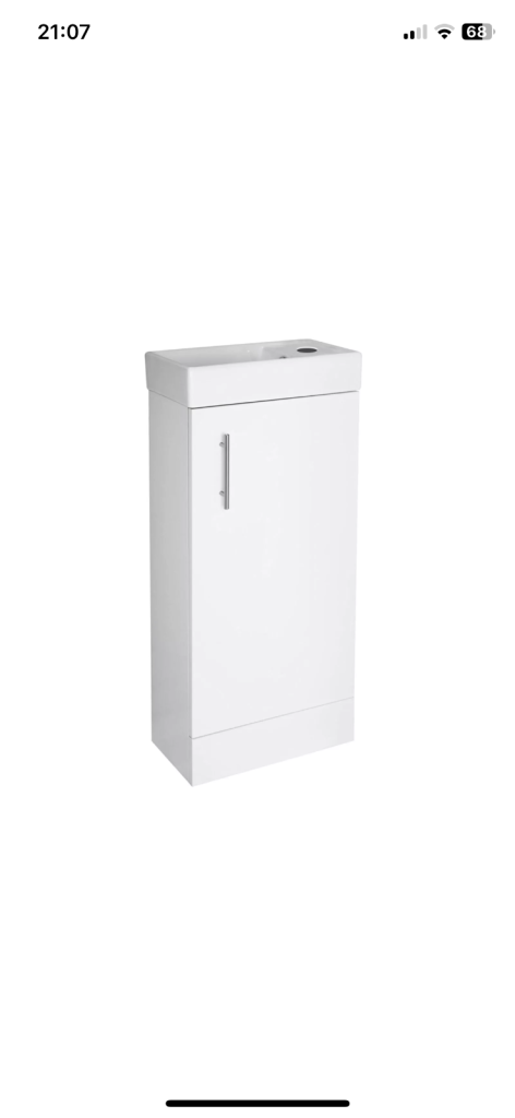 image for washbasin with cabinet