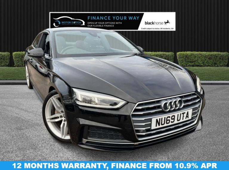 2019 69 AUDI A5 2.0 TDI 40 S LINE COUPE 2DR DIESEL S TRONIC EURO 6 (S/S) (190 PS