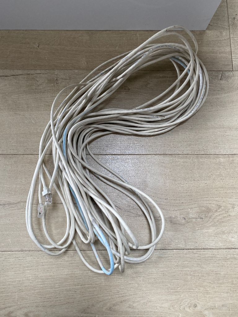 20m Cat 5E Ethernet Cable - RJ-45 Patch Lead
