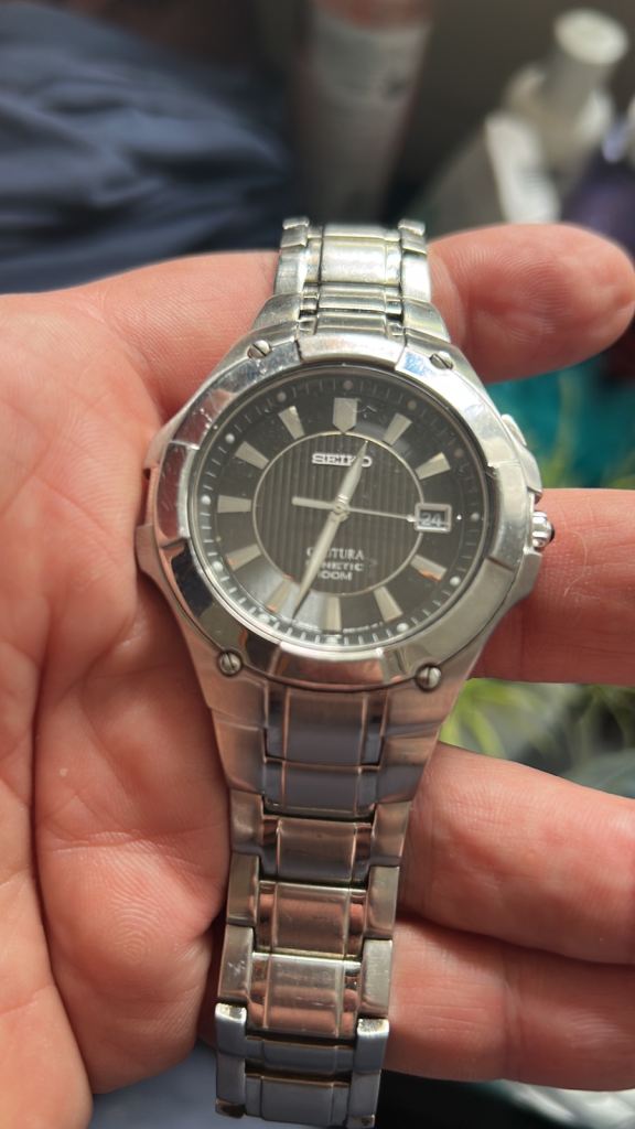 Seiko Ventura Men's Watch - Silver, Good Condition