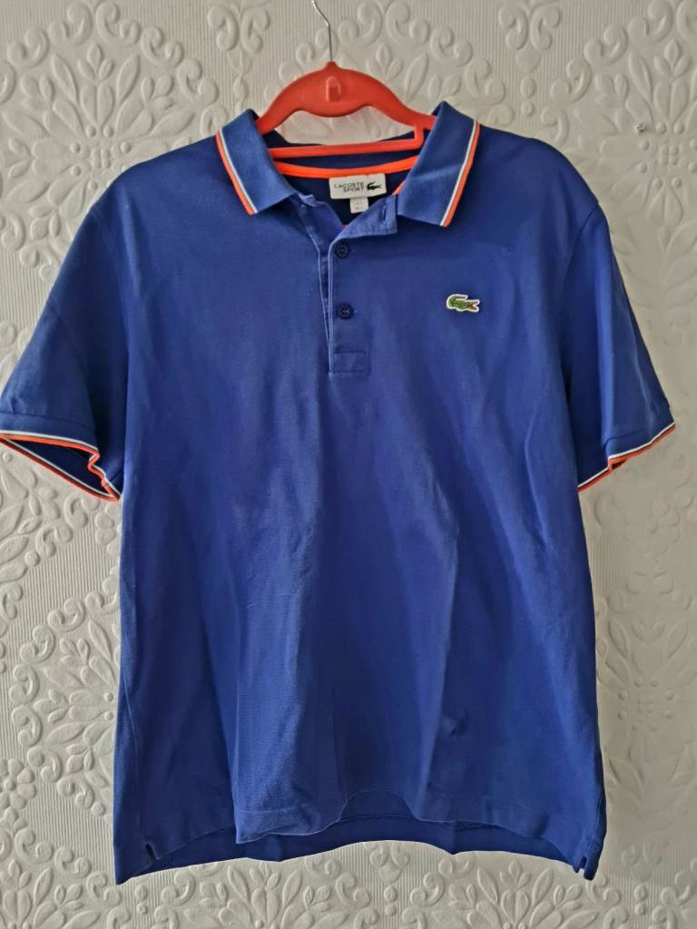 Lacoste Polo shirt size uk M excellent condition 
