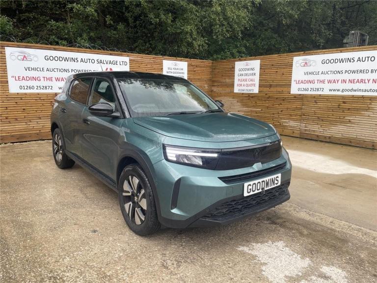 2026 VAUXHALL FRONTERA GS 1.2T HYBRID AUTO ACCIDENT DAMAGED REPAIRABLE SALVAGE