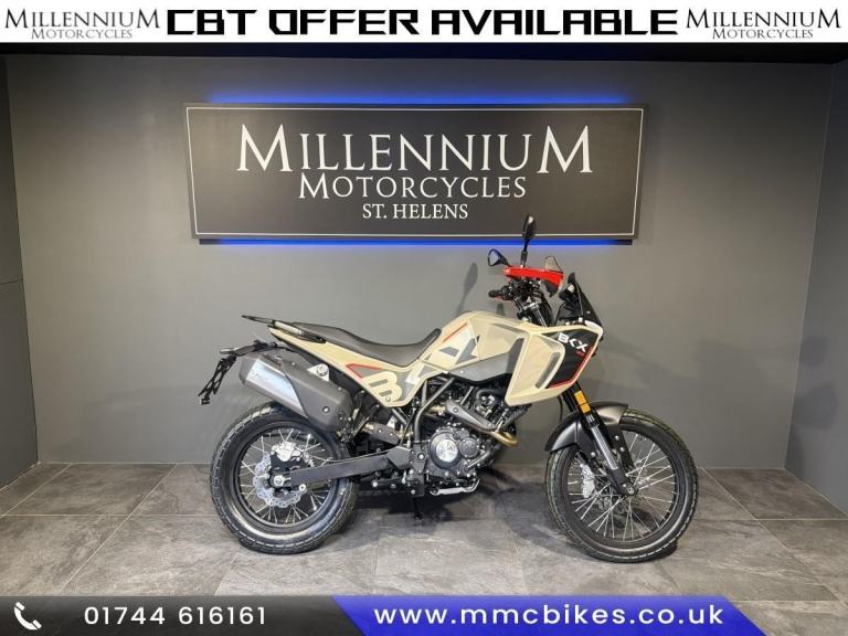 BENELLI BKX 125 WIRE SPOKE WHEEL OFF ROAD CAPABLE CBT LEARNER ADVENTURE BIKE