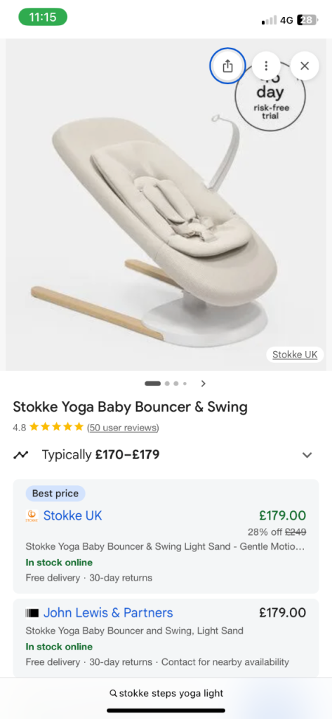 Stokke Yoga Bouncer