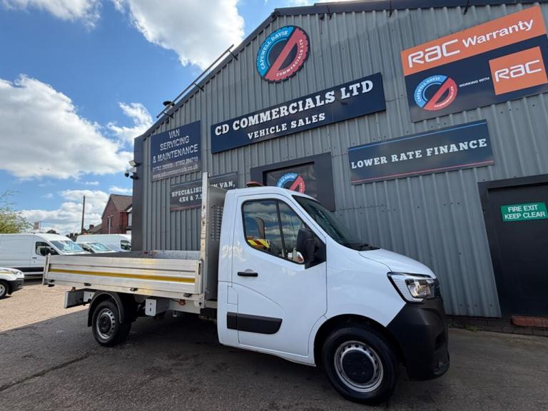 2022 Renault Master 2.3DCI ML35 BUSINESS Single Cab Dropside Only 27,000 Miles Euro 6  CHASSIS CA...