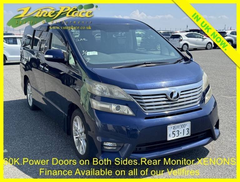 2010 Toyota Vellfire 2.4Z, 8 Seats, Auto MPV Petrol Automatic