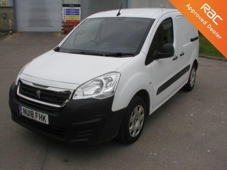 2018 Peugeot Partner 850 1.6 BlueHDi 100 Professional Van [non SS] - NO VAT PANEL VAN Diesel Manual