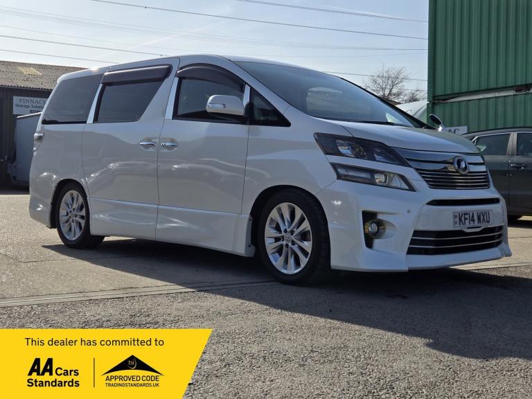 2014 Toyota Vellfire Golden Eyes Fresh Import ULEZ Warranted Mileage  MPV Petrol Automatic