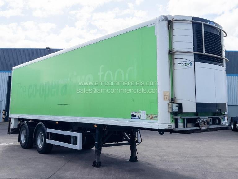 GRAY & ADAMS MULTI-TEMP FRIDGE 2 AXLE TRAILER