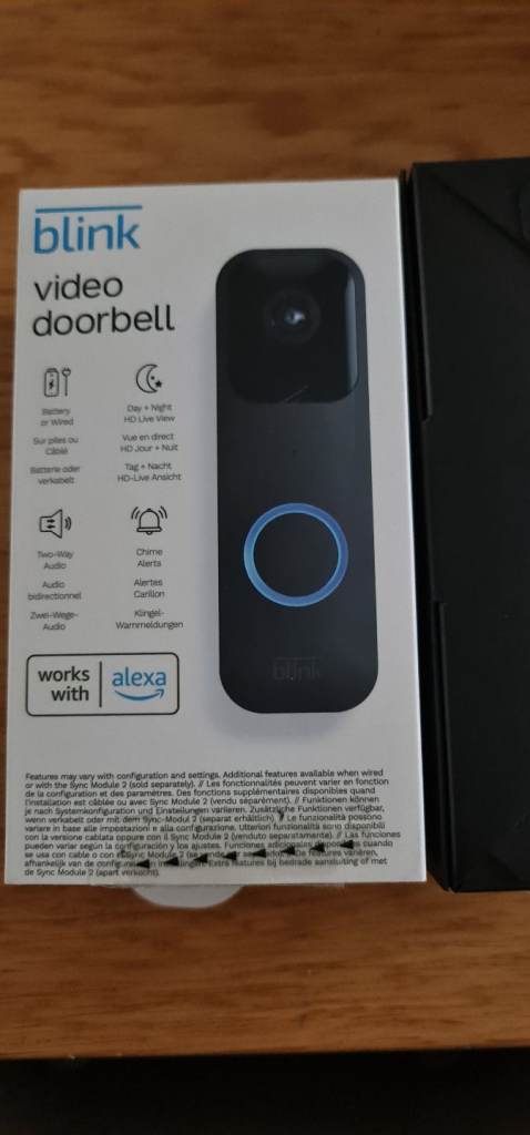 Blink door bell camera 