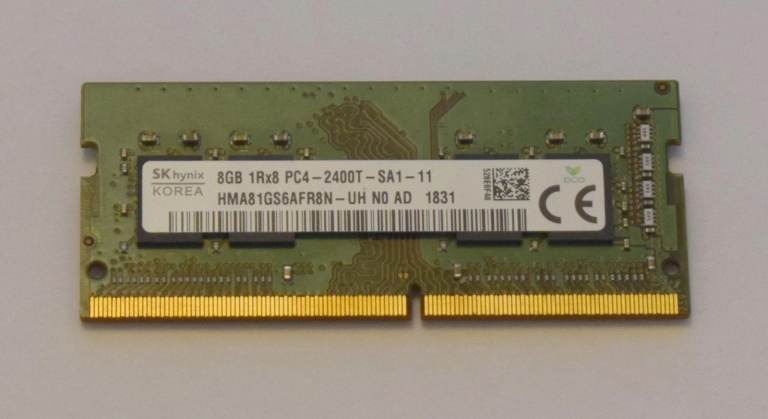Hynix HMA81GS6AFR8N-UH 8GB DDR4 2400MHz SODIMM Memory Module