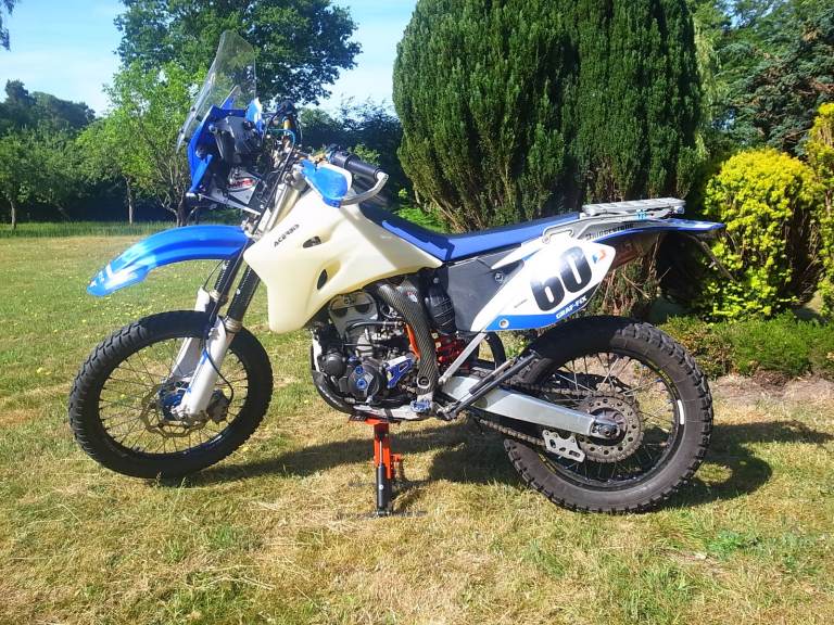 Yamaha WR250F 2008 lightweight adventure bike