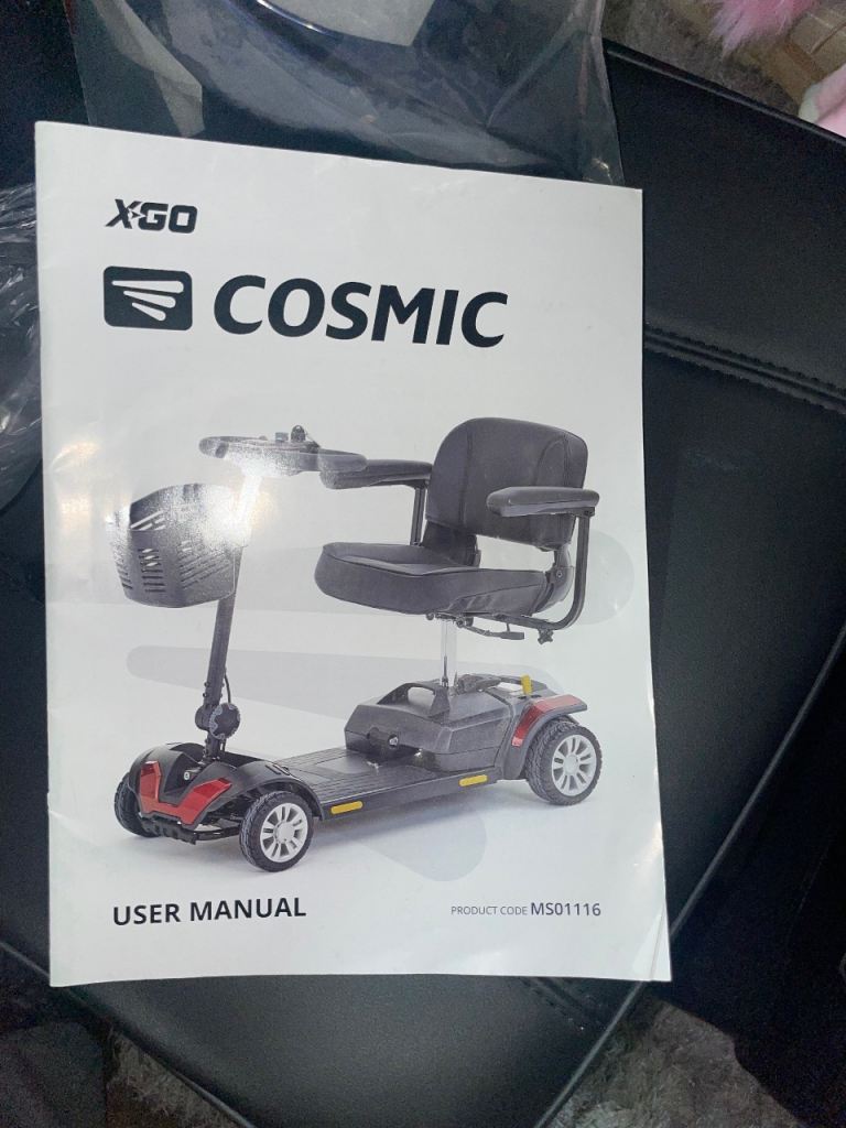 Go cosmic mobility scooter 