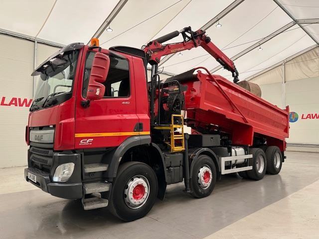 DAF CF 440 8x4 Day Cab Steel Tipper Grab