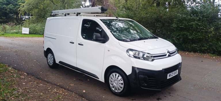 2021 Citroen Dispatch 1000 1.5 BlueHDi 100 Van Enterprise a/c 6 speed vivaro expert finance  PANE...
