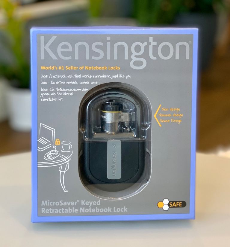 Kensington Microsaver Keyed Retractable Notebook Lock K64538EU | Brand New Boxed