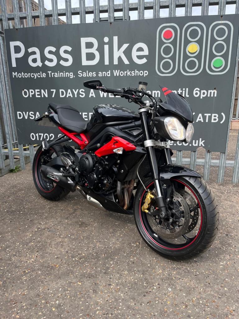 2013 Triumph Street Triple 675R Sports Naked Motorcycle - GPR Exhaust