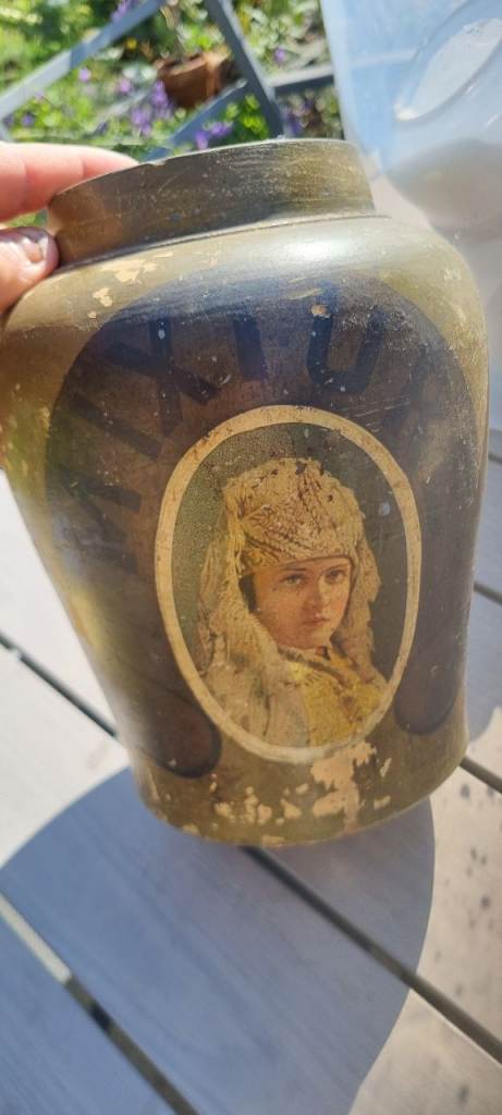 Vintage tobacco jar 