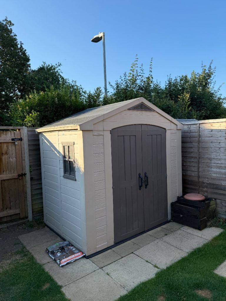 Keter 8’ x 5.5’ Garden Shed