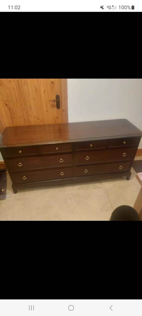 Stag 8 Drawer 'Captains' Chest In Immaculate Condition