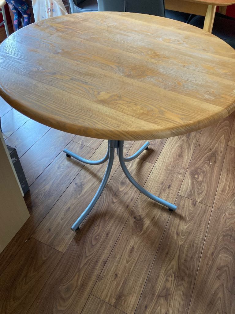 FREE Round Dining Table and 4 Chairs