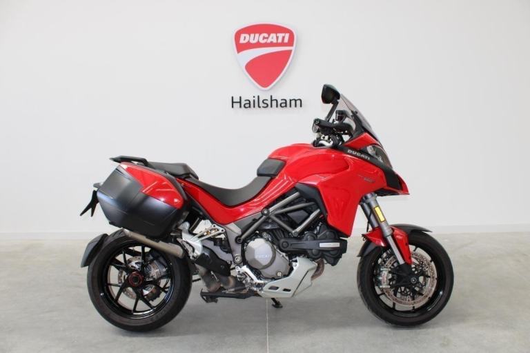 2021 Ducati Multistrada 1260 S, One Owner, Ducati Red, Luggage