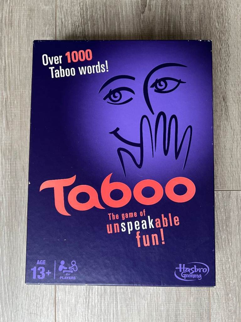 Taboo Board Game (Hasbro)