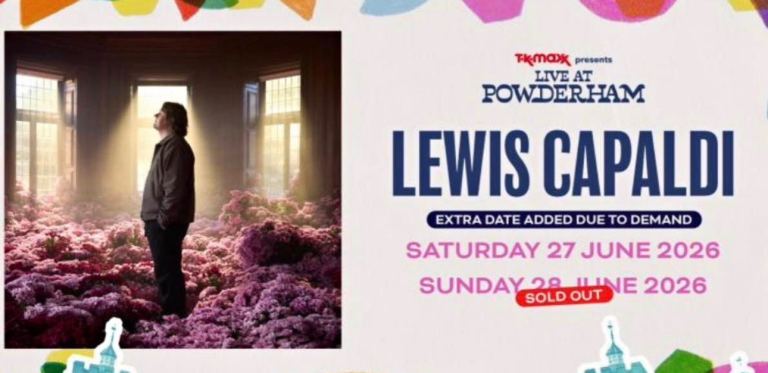 Lewis Capaldi x3 Powerdam Castle, Exeter tickets 