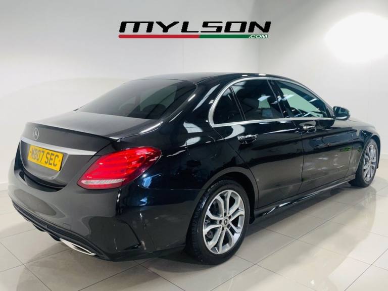 2014 MERCEDES-BENZ C200 2.0 AMG LINE 7G-DCT EURO 6 BLACK AUTO PETROL W205 2014