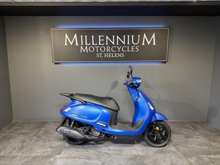 SYM FIDDLE RETRO STYLE SCOOTER 125CC RIDE ON A CBT