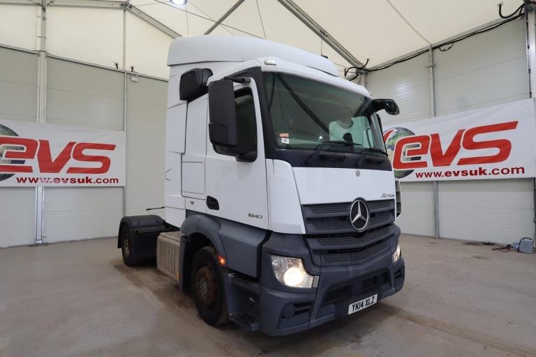 2014 (14 PLATE) Mercedes Benz ACTROS 1840 4x2 Euro 6 Tractor Units