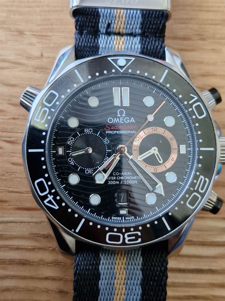 Omega Seamaster Professional Chronograph Watch -  First Light 007
