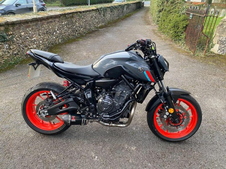 2021 Yamaha MT-07 700 ABS Hyper-naked Euro 5
