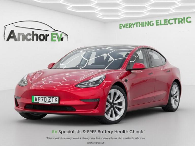2021 Tesla Model 3 (Dual Motor) Long Range Saloon 4dr Electric Auto 4 Saloon Electric Automatic