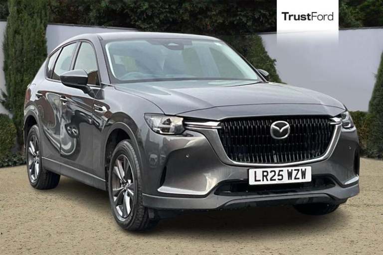 2025 Mazda CX-60 2.5 PHEV Exclusive-Line 5dr Auto**REAR CAMERA - HEATED SEATS & STEERING WHE Esta...