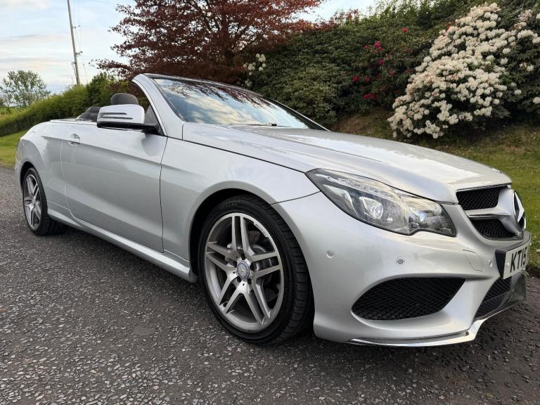 2015 Mercedes-Benz E Class 3.0 E350d V6 BlueTEC AMG Line (Premium) Cabriolet 2dr