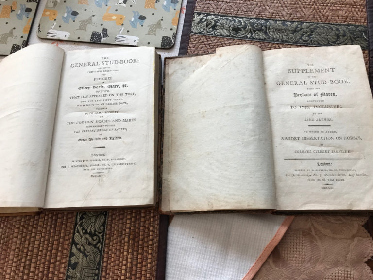 General stud book first edition year 1793 , only 9 known copies.